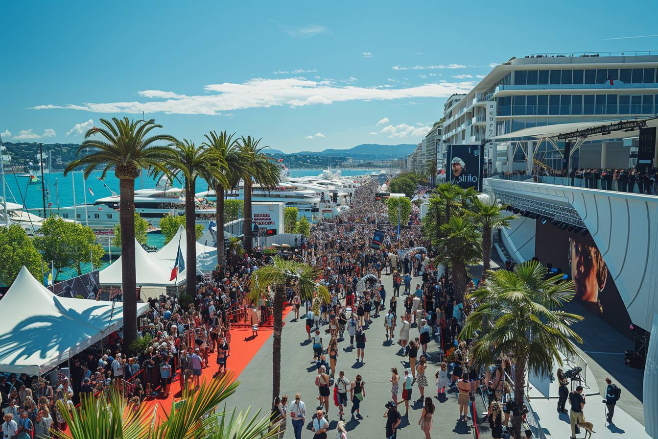 Vue panoramique de Cannes mettant en avant sa riche vie culturelle pour un déménagement et une immersion culturelle inoubliables